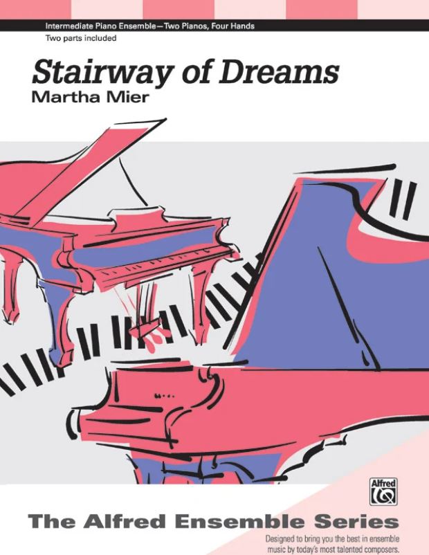 Stairway of Dreams: Piano Duo (2 Pianos, 4 Hands) Sheet (2 copies included) (SALE ITEM)
