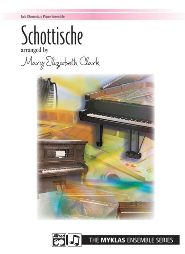 Schottische: Piano Quartet (2 Pianos, 8 Hands) Sheet (2 copies included)