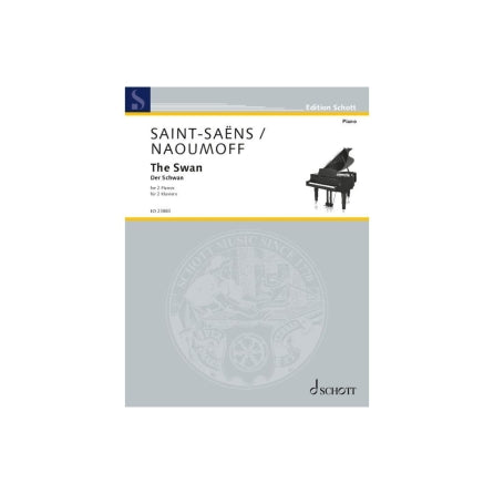 The Swan For 2 Pianos Piano Duet Softcover