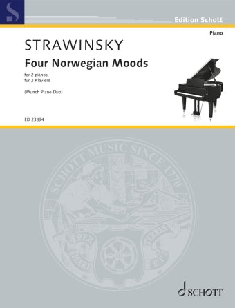 Four Norwegian Moods Version for 2 pianos by Kari Kvernberg Dajani & Thomas Knudsen
